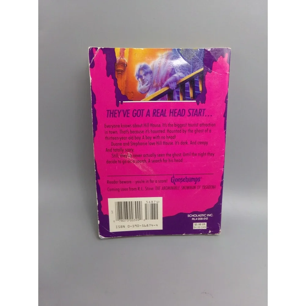 Goosebumps #37 R.L. Stine The Headless Ghost 1st Print 1st Ed‎